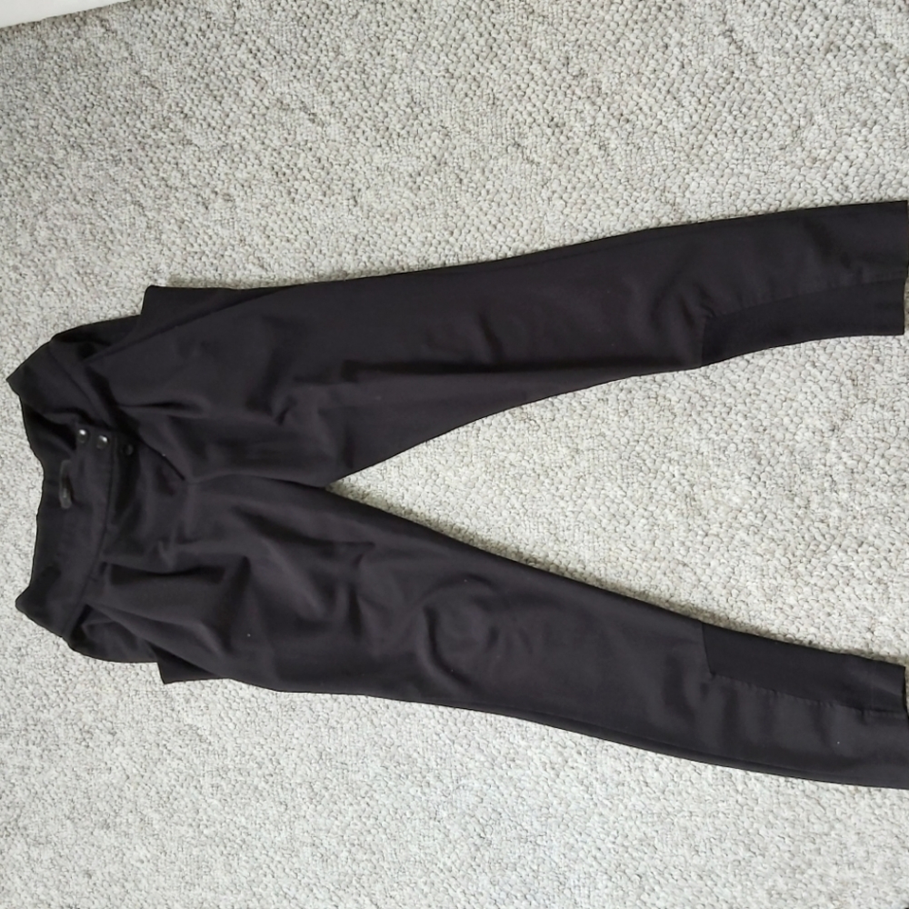 Black, wide pockets pants from BCBGmaxazaria